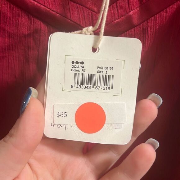 ✨Skunkfunk Goiara Hot Pink Sz 2 Tank Top✨ - Picture 5 of 7